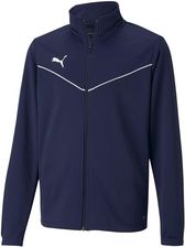 Zdjęcie Puma Bluza dla dzieci Puma teamRISE Training Poly Jacket Jr granatowa 657393 06 - Dobczyce