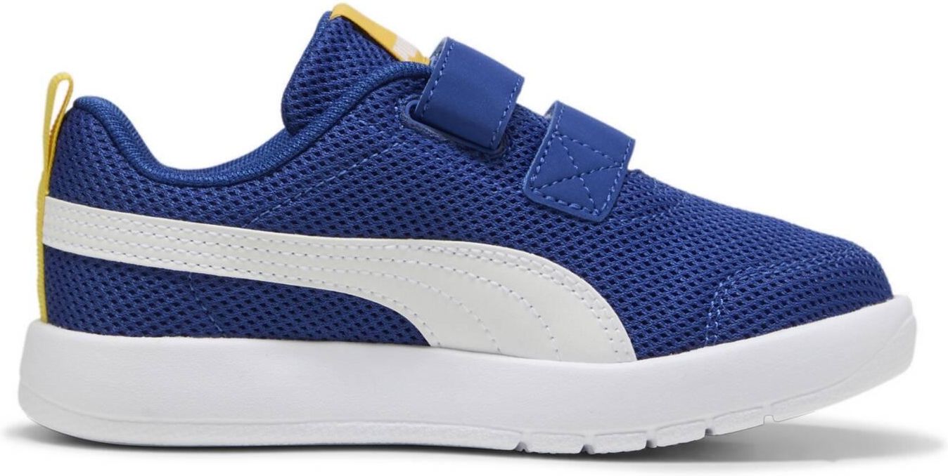 【2024年新作】 COURTFLEX Puma chłopięce sportowe Buty V3 niebieskie PS MESH ギター