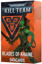 Games Workshop Warhammer 40k Kill Team Blades of Khaine Datacards
