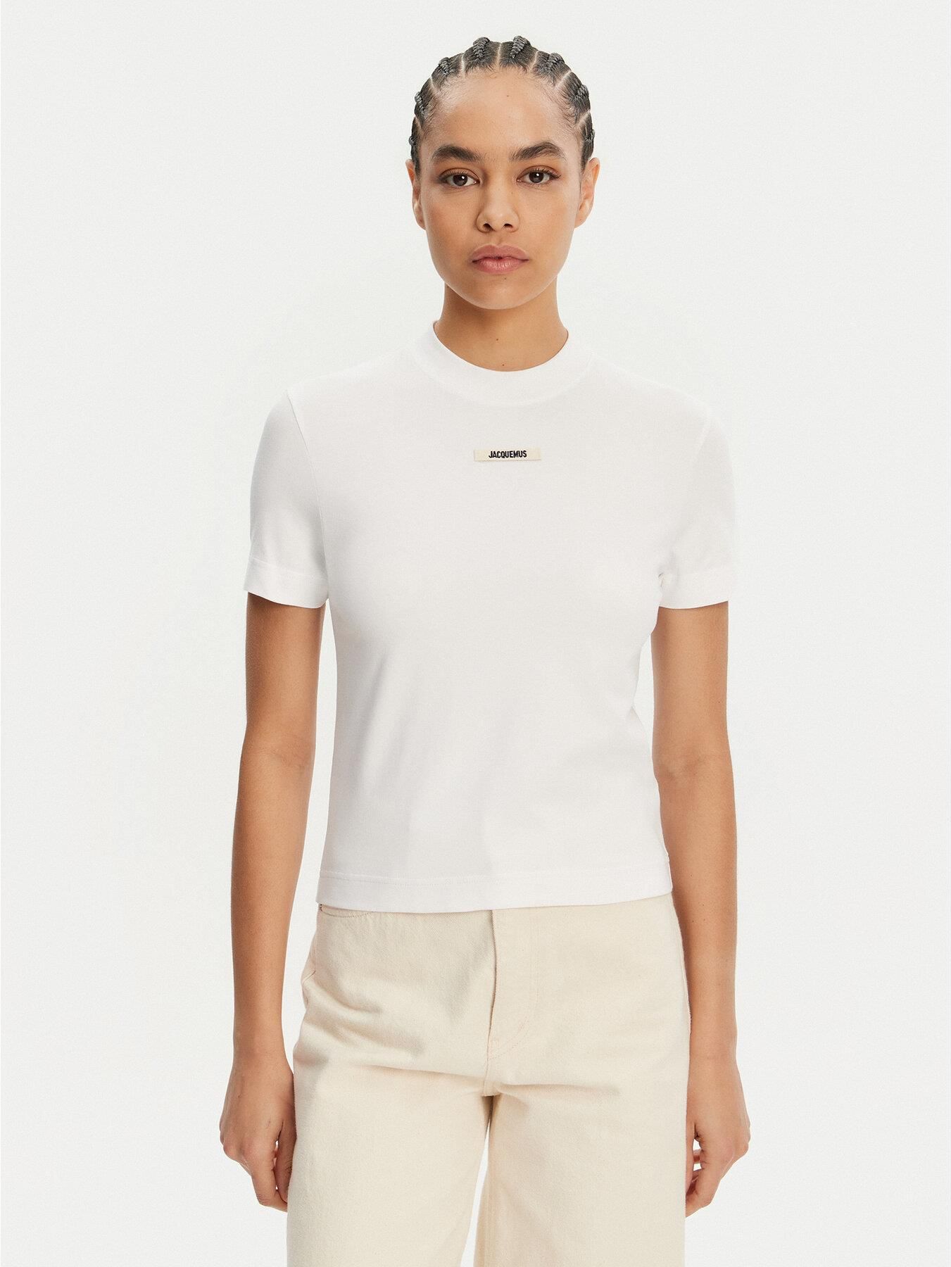 Tシャツ・カットソー Jacquemus T-shirts T-Shirt JACQUEMUS - Ceny i opinie - Ceneo.pl