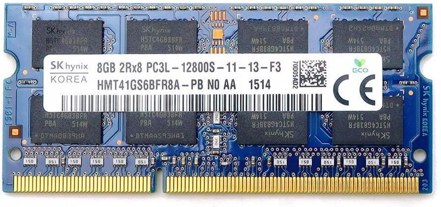 Sk Hynix Ddr3 16Gb 2X8Gb Ddr3 So-Dimm Pc3L 12800S 1600Mhz