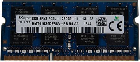 Sk Hynix Ddr3 16Gb 2X8Gb Ddr3 So-Dimm Pc3L 12800S 1600Mhz