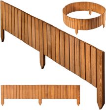 Kadax Płotek Drewniany Rollborder Ansjo 115x20cm Dąb 39983