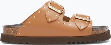 Klapki damskie Scholl Beatriz cognac Wiosna 2025