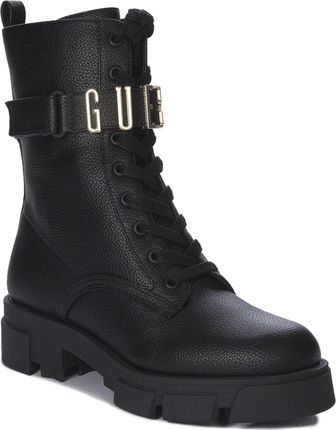 Guess Madox sznurowane botki czarny