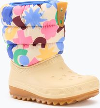 Śniegowce Crocs Classic Neo Puff Geo Shapes Boot Toddler shitake/multi | WYSYŁKA W 24H | 30 DNI NA ZWROT Zima 2024