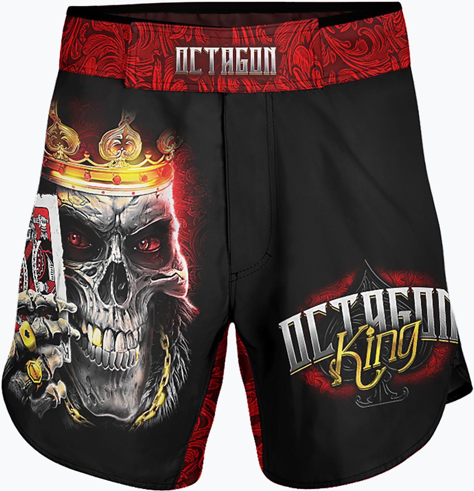 Zdjęcie Spodenki Treningowe Męskie Octagon King 2 Mma Black/Multicolor - Ożarów Mazowiecki