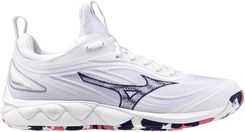 Damskie buty gimnastyczne Mizuno  Wave LUMINOUS 3 W White/Violet Indigo  EUR 40