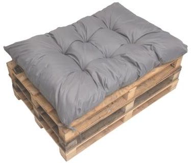 Setgarden Poduszka Na Paletę 120 X Jasny Szary Mini Enkel A0138 