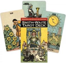 Zdjęcie Us Games Systems Smith Waite Tarot Karty Miniaturowe Bez Ramki - Poręba