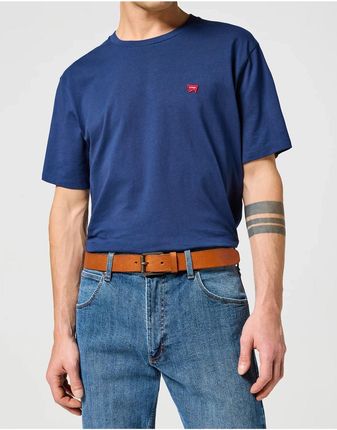 WRANGLER MĘSKI PASEK SKÓRZANY LEATHER BELT COGNAC 112358070 PREMIUM W0N7014672