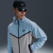 Męska kurtka z tkaniny z zamkiem na całej długości Windrunner Nike Tech - Szary