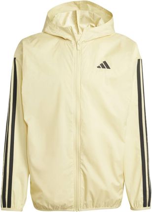 Kurtka wiatrówka męska adidas ESSENTIALS 3-STRIPES żółta IM7847