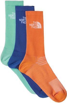 Skarpety unisex The North Face MULTI SPORT CUSH CREW 3-PACK wielokolorowe NF0A882HA2E