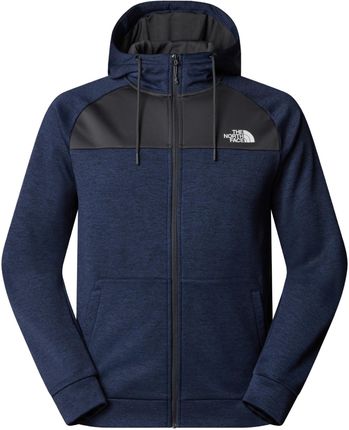 Męska bluza The North Face Reaxion Fleece F/Z Hoodie - Eu Rozmiar: L / Kolor: ciemnoniebieski