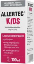 Allertec Kids syrop 5 mg/5ml 100ml