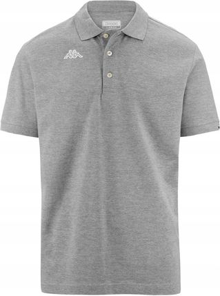 Koszulka Polo KAPPA szary, XXL, bawełna