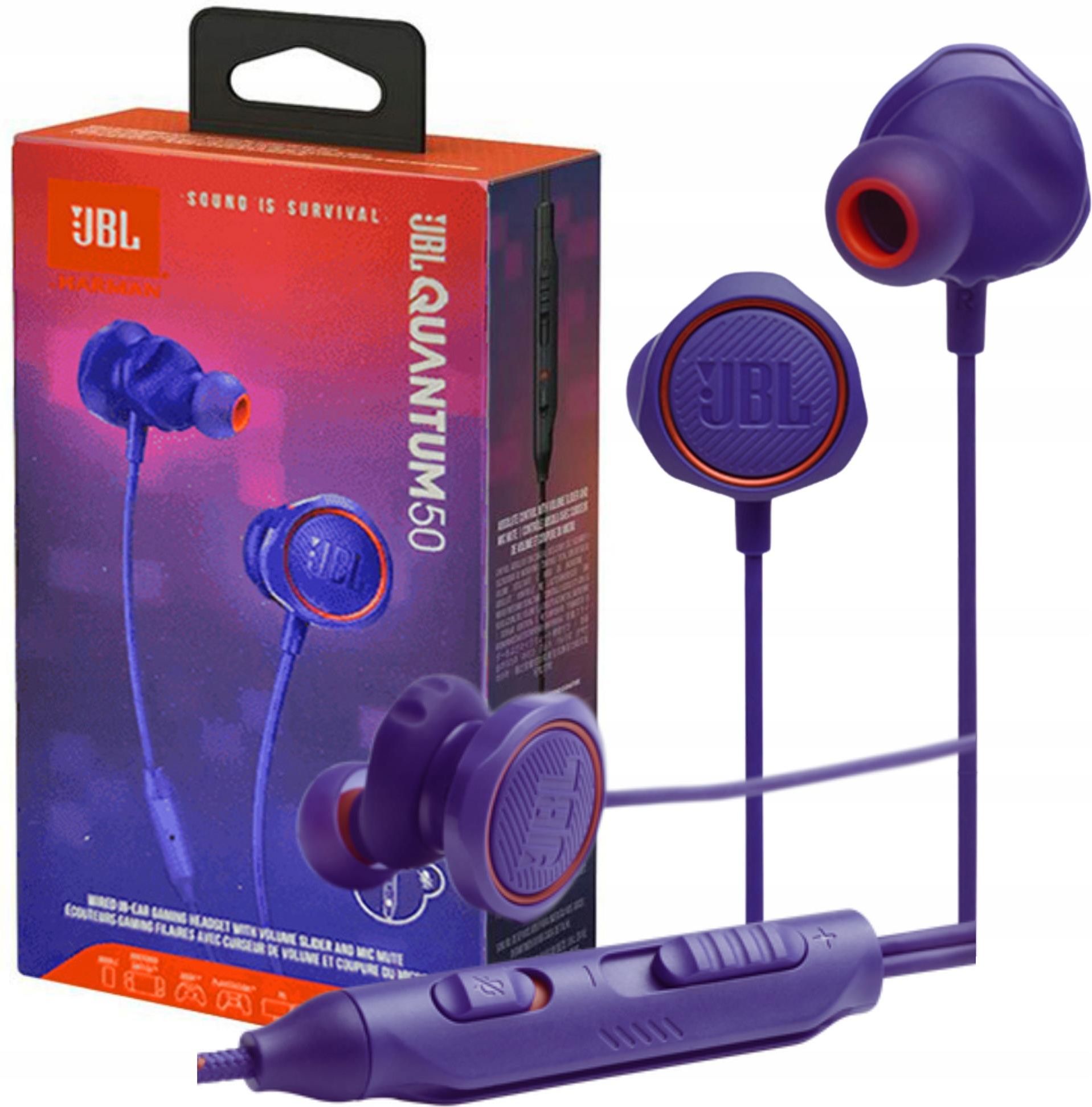 JBL Quantum 50 Niebieskie Opinie i ceny na