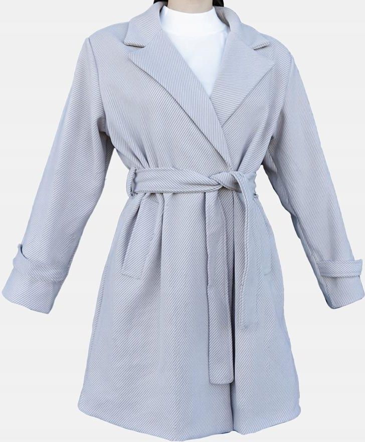 P aszcz Damski Be owy Do Kolan Oversize 30509 Rozmiar Uniwersalny p-aszcz-damski-be-owy-do-kolan-oversize-30509-rozmiar-uniwersalny
