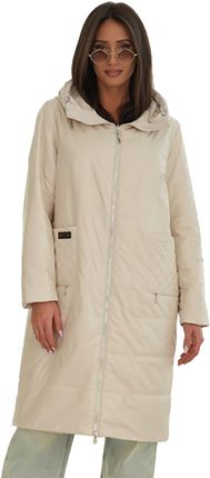 Modny płaszcz damski oversize – dwustronny, na wiosnę i jesień ELIZA