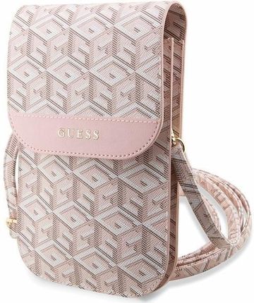 Guess Torebka GUWBHGCFSEP różowy/pinkGCube Stripe
