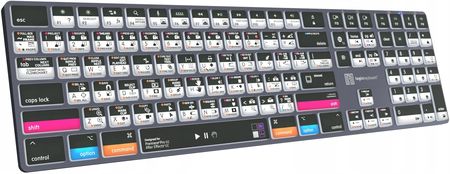 Klawiatura Logickeyboard Titan Filmmaker Premiere Pro After Effects Mac (LKBAEPPTMUS) - zdjęcie 5