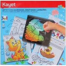 Zdjęcie Joinco Artystyczne Kolorowanki Zdrapywanki I Łamigłówki - Drobin