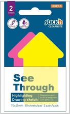 Zdjęcie Notes Samoprzylepny 76X50Mm Przezroczysty 2X30K - Żerków