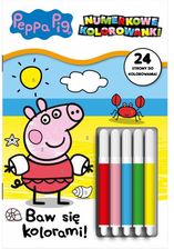Zdjęcie Świnka Peppa Numerkowe Kolorowanki 3 Baw Się Kolorami - Sulęcin