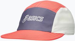 Zdjęcie Asics Czapka Z Daszkiem 5 Panel Coral Reef Greyish Purple Birch - Łańcut