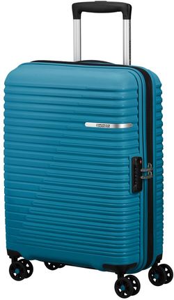 Walizka kabinowa American Tourister Liftoff 55cm powiększana niebieska