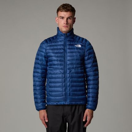 Kurtka puchowa męska The North Face HUILA niebieska NF0A85AED1R - zdjęcie 3