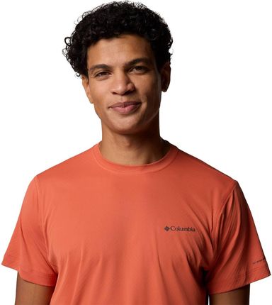 Koszulka treningowa męska Columbia ZERO RULES pomarańczowa 2118501851 - zdjęcie 2