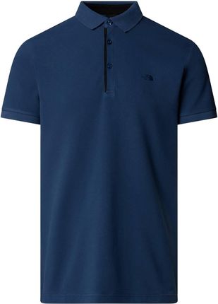Koszulka polo męskie The North Face PREMIUM SLIM niebieska NF0A8C1NHDC