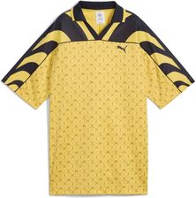 Koszulka męska Puma ROAD TO UNITY RELAXED AOP żółta 62961955 - zdjęcie 1
