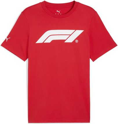 Męska koszulka F1® Essentials z logo PUMA Pop Red