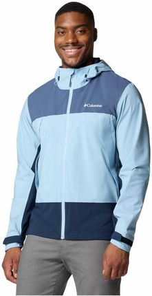 Męska kurtka softshellowa Columbia Boulder Falls™ Jacket Rozmiar: XXL / Kolor: niebieski