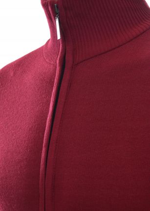 Klasyczny męski sweter półgolf rozpinany 2XL XXL