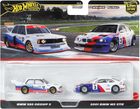 Hot Wheels Premium Bmw 320 Group 5 2001 Bmw M3 Gtr Zestaw 2 pak HBL96 JBK99