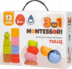 Zdjęcie Tullo 3w1 Montessori Sensoryczny zestaw edukacyjny 6m+, 13 szt.  - Czechowice-Dziedzice