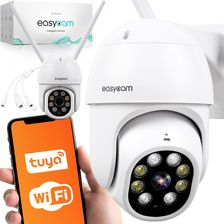Easycam Kamera Ip Wifi Zewnętrzna Obrotowa 3Mp Aplikacja Tuya Czujnik Ruchu 4X Zoom