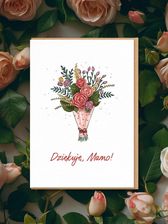 Zdjęcie Kartka Okolicznościowa Dla Mamy Dziękuję Mamo - Morąg