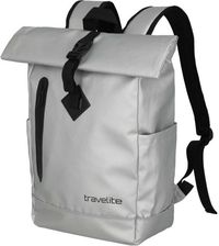 Plecak miejski Travelite Basics Rollup 19L Srebrny