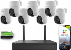 Ezviz Zestaw Do Monitoringu Ip Wifi 7X H8C 2K+ 4 Mp Aplikacja Auto Tracking