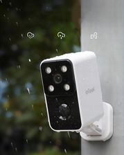 Iegeek Kamera Monitoringowa 2K 3 Mp 4X Zoom, 180° Pozioma Kamera Wi-Fi