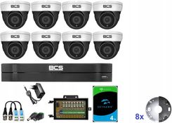 Bcs Zestaw Do Monitoringu 8 Kamer Analog Bcs-Ea55Vsr4 Cctv 5Mpx