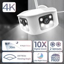 G-Vision Kamera Ip Wifi Panoramiczna 180° 8Mp 4K P2P