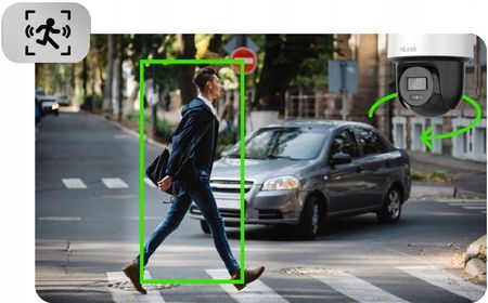 Hilook Kamera Obrotowa Full Hd Ptz-N2Mp-P Audio Autotracking Hybrid Light - zdjęcie 4
