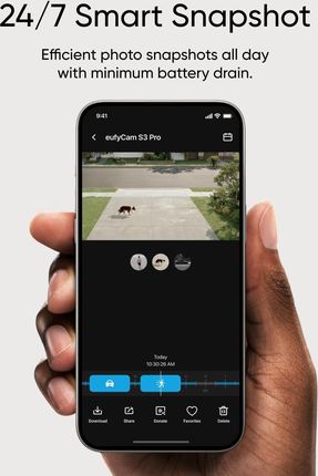 Anker Kamera Zewnętrzna Eufy Eufycam S3 Pro 4K Maxcolor Zestaw 3-Kamer - zdjęcie 3