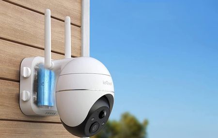 Iegeek Kamera Ip Smart Zewnętrzna Obrotowa Bezpieczeństwa Wifi 2K 3Mpx 4Xzoom 4szt. - zdjęcie 3
